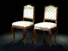 Detailabbildung: Paar Barock-Stühle