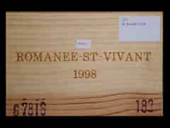 Detailabbildung: Domaine de la Romanée-Conti 1998 0,75l Romanée-St.-Vivant Grand Cru (Burgund, Frankreich)