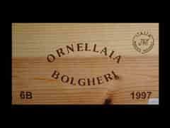 Detailabbildung: Ornellaia Tenuta dell'Ornellaia 1997 0,75l VdT di Toscana (Toskana, Italien)