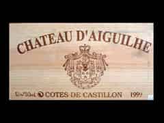 Detailabbildung: Château Aiguilhe 1999 0,75l Côtes de Castillon (Bordeaux, Frankreich)