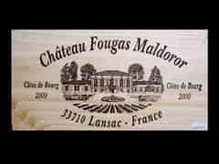 Detail images: Château Fougas Cuvée Maldoror 2000 0,75l Côtes de Bourg (Bordeaux, Frankreich)