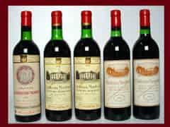 Detailabbildung: Konvolut reifer Bordeaux 1967 bis 1986 (Bordeaux, Frankreich)