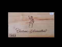 Detailabbildung: Château D'Armailhac 1989 0,75l Pauillac 5ème Cru Classé (Bordeaux, Frankreich)