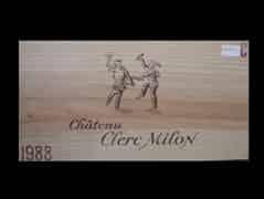Detail images: Château Clerc Milon 1988 0,75l Pauillac 5ème Cru Classé (Bordeaux, Frankreich)