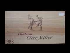 Detailabbildung: Château Clerc Milon 1988 0,75l Pauillac 5ème Cru Classé (Bordeaux, Frankreich)