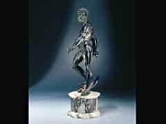 Detailabbildung: Bedeutende Renaissance-Bronze einer Neptunfigur