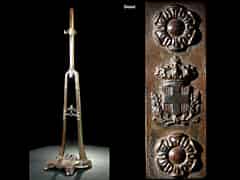Detailabbildung: Seltenes Körpergrößen-Messgerät, Turin 1818