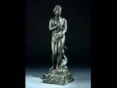Detailabbildung: Bronzeskulptur der Venus Medici-Florenz