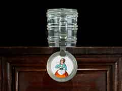 Detail images: Bierseidel in Kristallglas mit geschliffenen Bänderungen und Ovalschliff.