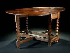 Detail images: Gatelegged-Table in Eiche