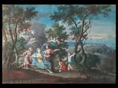 Detailabbildung: Italienischer Maler des 17./18.Jhdts. in Art des Sebastiano Ricci (1659 - 1734 Venedig)
