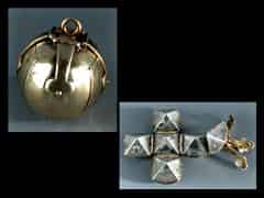 Detailabbildung: Freimaurer-Amulett in Silber