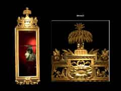 Detail images: Louis XVI-Wandspiegel