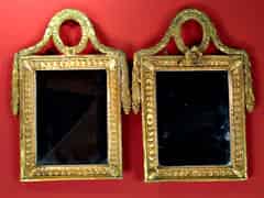 Detailabbildung: Paar Louis XVI - Wandspiegel
