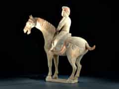 Detail images: Tang-Pferd mit Reiter