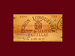Detail images: Ch. Pichon Comtesse Lalande 1989 0,75l, Pauillac 2ème Cru Classé (Bordeaux, Frankreich)