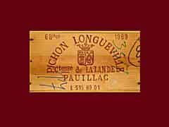 Detailabbildung: Ch. Pichon Comtesse Lalande 1989 0,75l, Pauillac 2ème Cru Classé (Bordeaux, Frankreich)