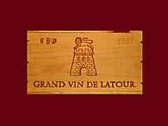 Detail images: Ch. Latour 1987 0,75l Pauillac 1er Cru Classé (Bordeaux, Frankreich)