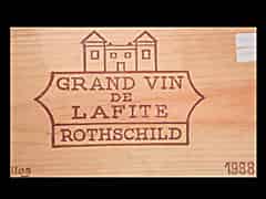 Detailabbildung: Ch. Lafite Rothschild 1988 0,75l, Pauillac 1er Cru Classé (Bordeaux, Frankreich)