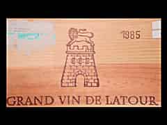 Detail images: Ch. Latour 1985 0,75l Pauillac 1er Cru Classé (Bordeaux, Frankreich)