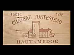 Detailabbildung: Ch. de Fontesteau 1999 0,75l Haut-Médoc Cru Bourgeois (Bordeaux, Frankreich)