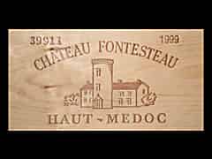 Detail images: Ch. de Fontesteau 1999 0,75l Haut-Médoc Cru Bourgeois (Bordeaux, Frankreich)