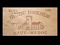Detailabbildung: Ch. de Fontesteau 1999 0,75l Haut-Médoc Cru Bourgeois (Bordeaux, Frankreich)