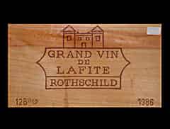 Detailabbildung: Ch. Lafite Rothschild 1986 0,75l Pauillac 1er Cru Classé (Bordeaux, Frankreich)