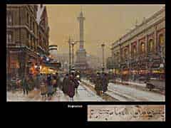 Detail images:  °Eugène Galien-Laloue 1854 Paris - 1941 Chirence bei Paris