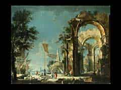 Detailabbildung: Antonio Stom 1688 - 1734 Venedig, zug.