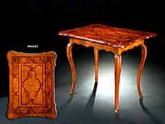 Detail images: Eleganter fränkischer Rokoko-Tisch