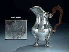 Detail images: Milchkännchen in Silber im Rokokostil nach Thomas Germain