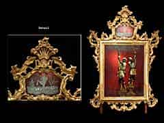 Detailabbildung: Grosser vergoldeter venezianischer Spiegel