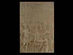 Detailabbildung: Die Huldiung des reitenden Kaiser Constantins