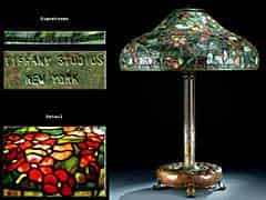Detail images:  Grosse Tiffany-Tischlampe