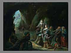 Detailabbildung: Niederländischer Maler des 17. Jhdts. In Art von Teniers