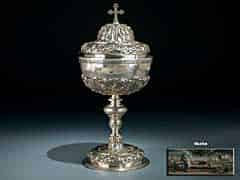 Detailabbildung: Silberciborium des 18. Jahrhunderts