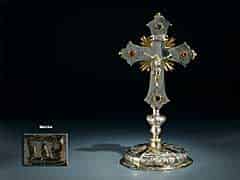 Detailabbildung: Altarkreuz in Silber