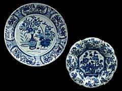 Detail images: Zwei Delfter Keramikschalen