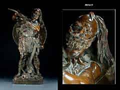 Detailabbildung: Hunnischer Krieger mit Trinkhorn