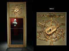Detailabbildung: Hoher Louis XVI Trumeau-Spiegel
