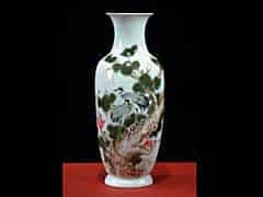 Detail images: Neuzeitliche chinesische Porzellanvase