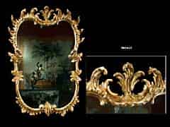 Detail images: Rokoko-Wandspiegel