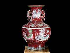 Detail images: Grosse chinesische Bodenvase