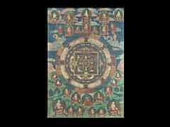 Detailabbildung: Tibetanische Thanka