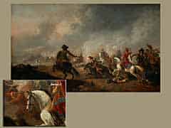 Detail images: Jan van Huchtenburgh 1646 Harlem - 1733 Amsterdam
