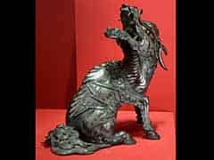 Detailabbildung: Chinesischer Bronze-Drachen