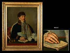 Detailabbildung: Französischer Portraitist des beginnenden 19. Jhtds.