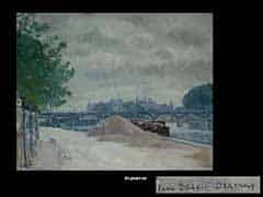 Detailabbildung: Paul Seguin Bertault 1869 Chateau Reneault - 1964 Französischer Portraitist, Landschafts- und Stillebenmaler des Postimpressionismus 