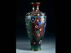 Detail images: Chinesische Cloisonné-Vase
